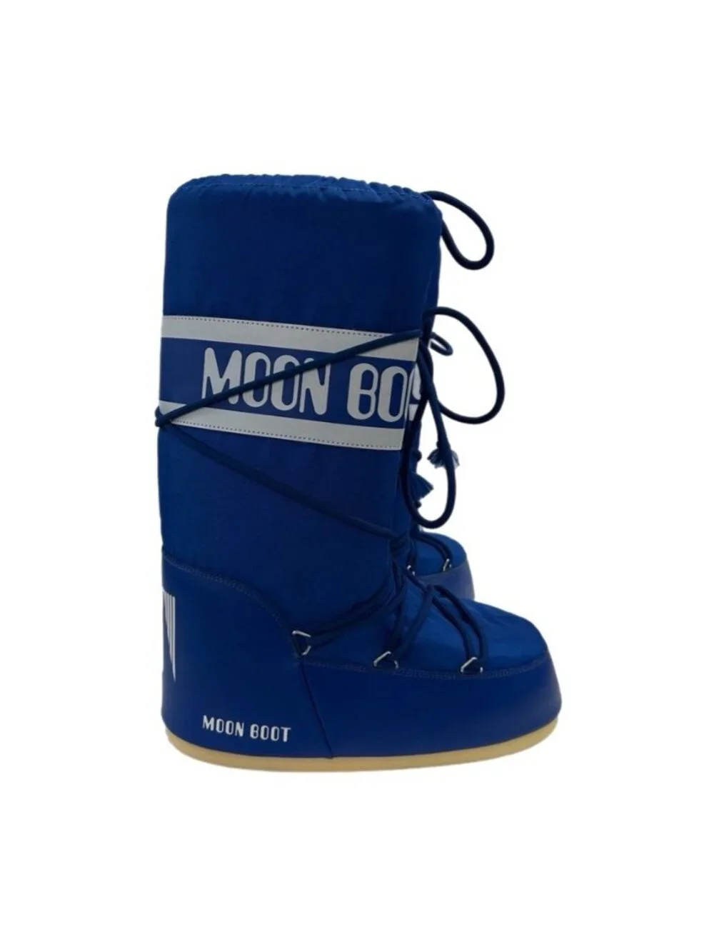 Moon Boot Icon Classic Blue Winter Snow Boots W SIZE 10-11.5